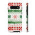 Watercolor Christmas Knitting - Impact Resistant Phone Case Samsung Galaxy S10 Matte
